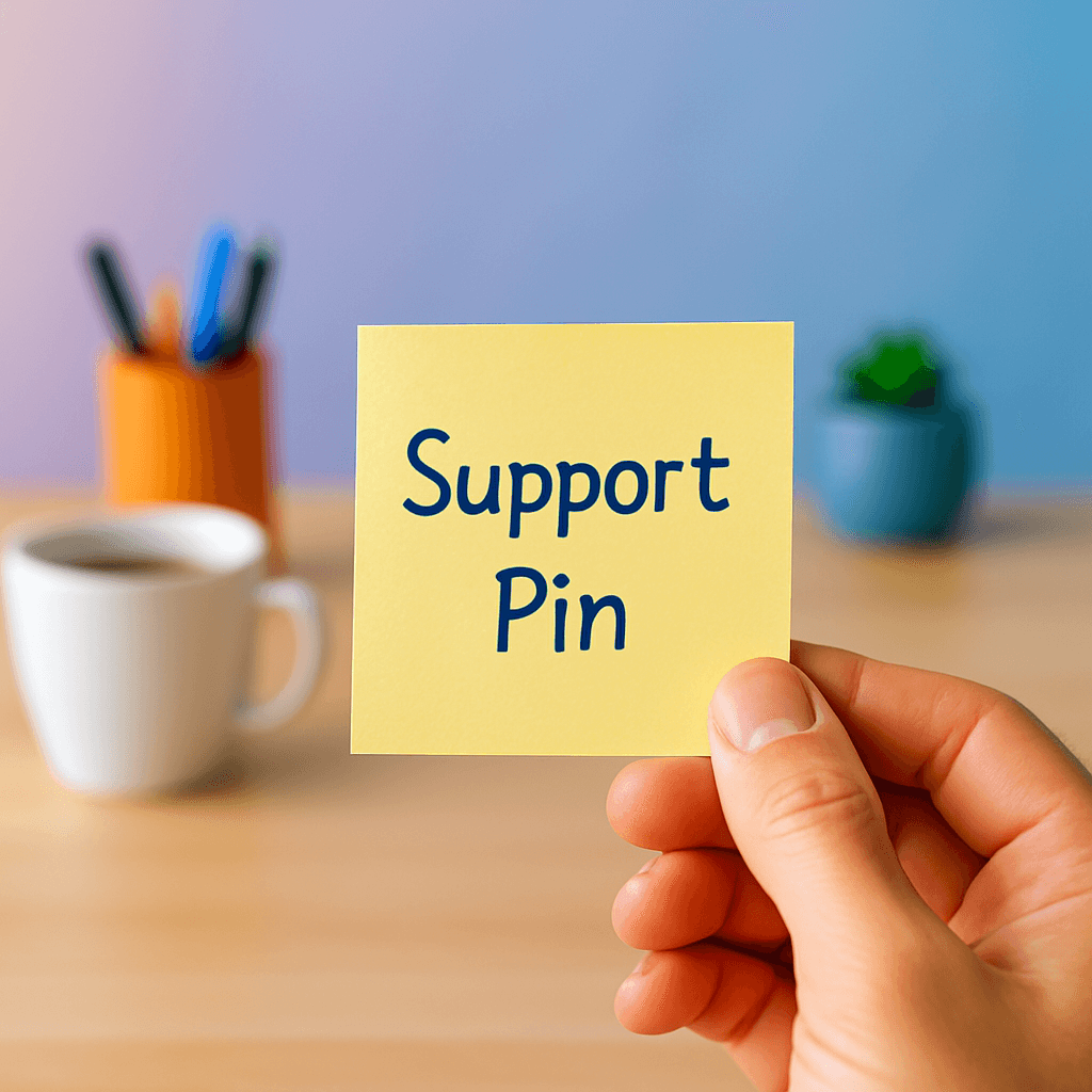 Where to Find Your Support Pincode
