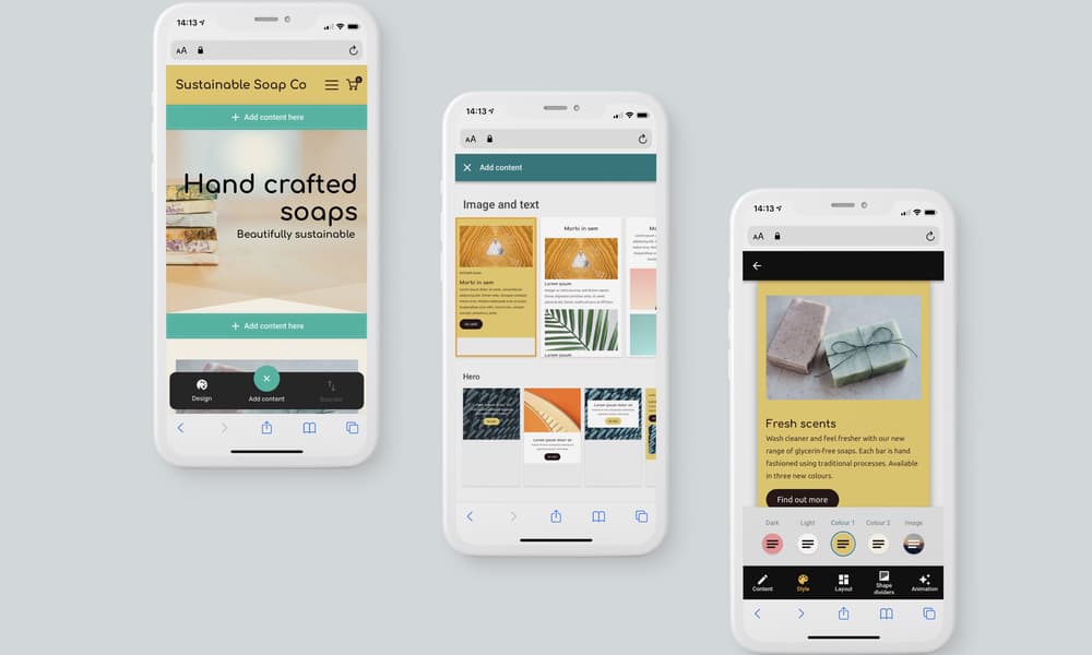WEBSITE BUILDER